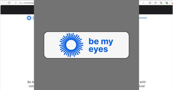 Be My Eyes
