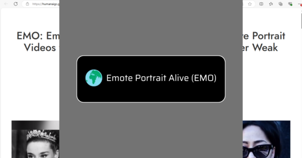 Emote Portrait Alive (EMO)