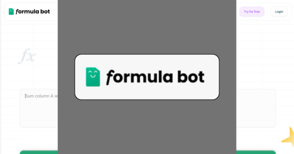 Excel Formula Bot