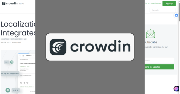 Crowdin AI