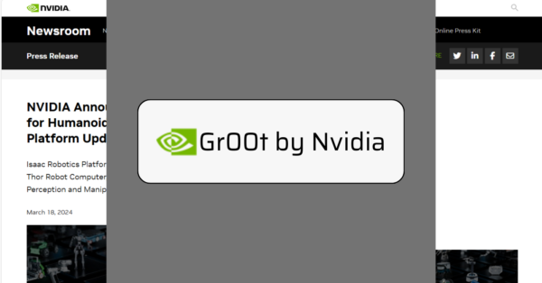 Gr00t by Nvidia