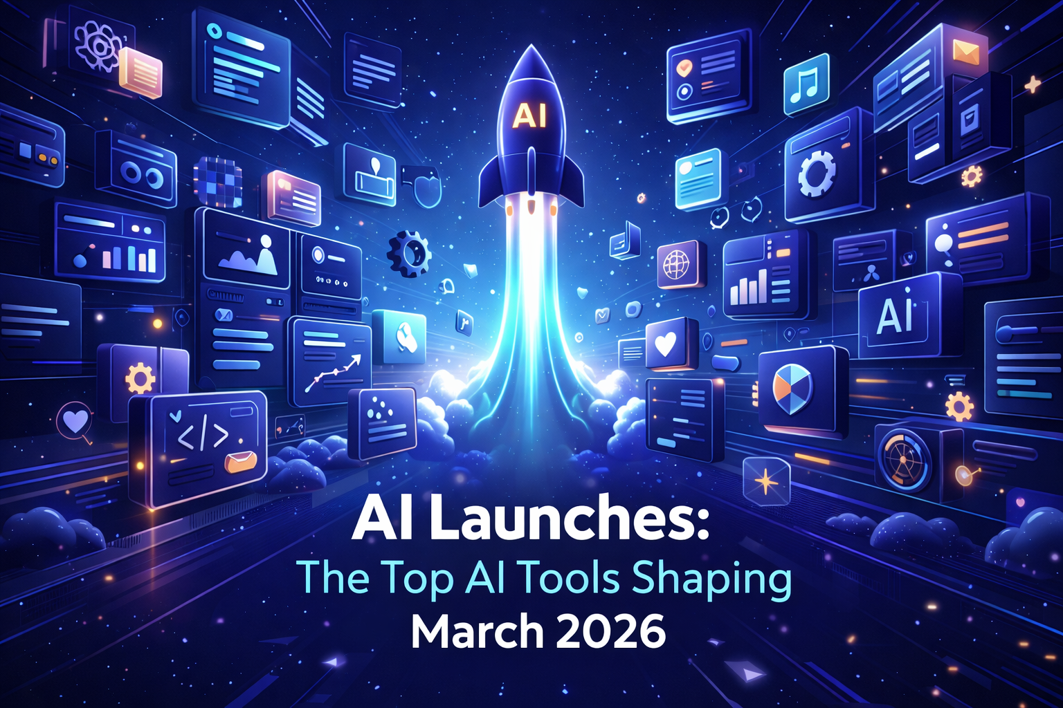 I Launches The Top AI Tools Shaping March 2026